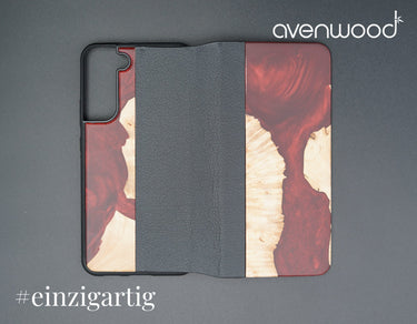 Samsung Galaxy S22 Plus PORTO COLLECTION FLIPCASE 9430 Rot